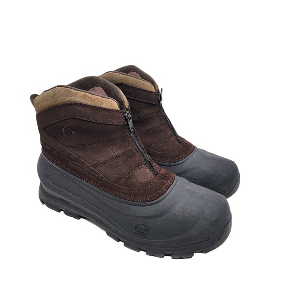 Sorel Other - Sorel Men's Cold Mountain Zip Snow Boot Size 12 - needs insoles